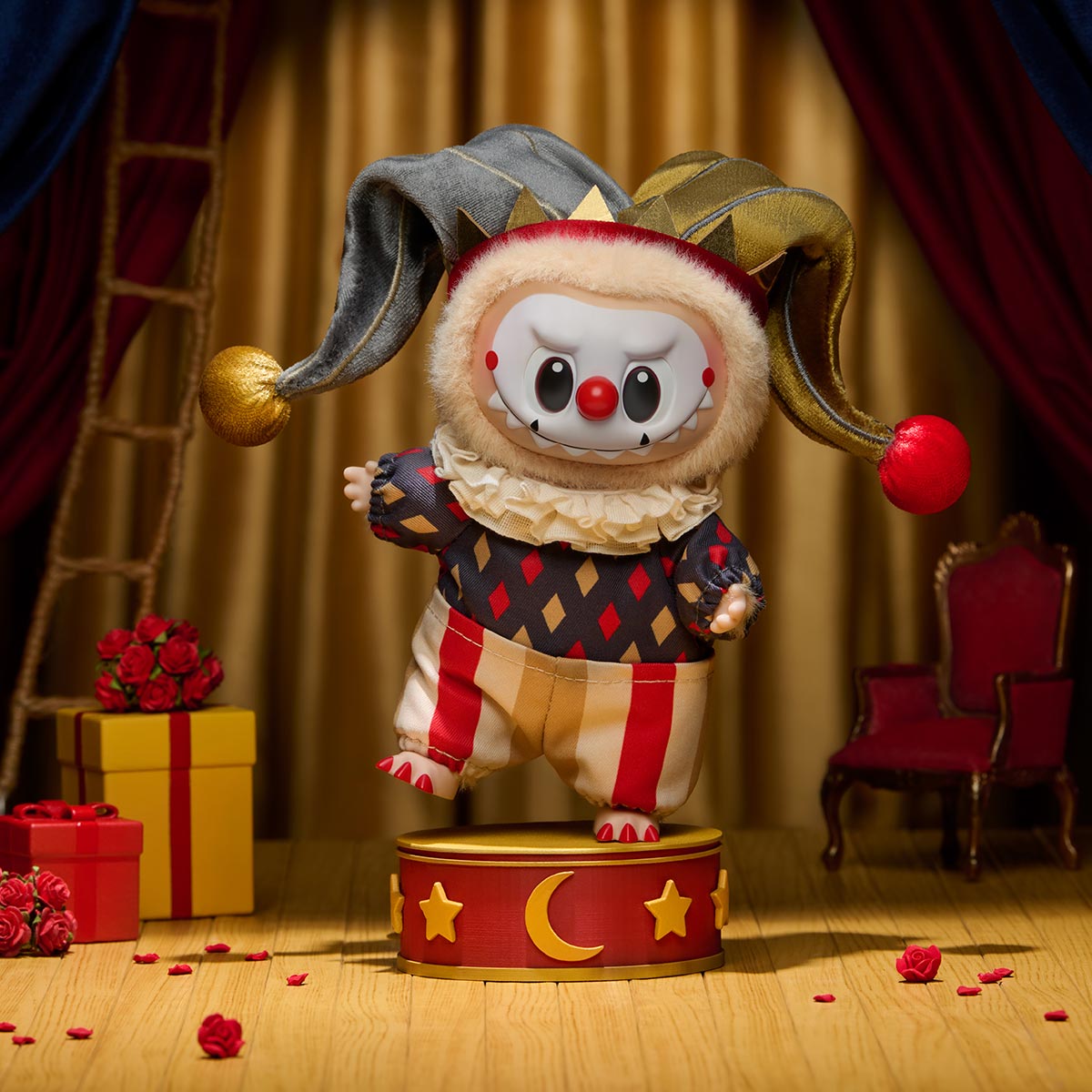 THE MOSNTERS WHY SO SERIOUS Series-Vinyl Plush Pendant Blind Box