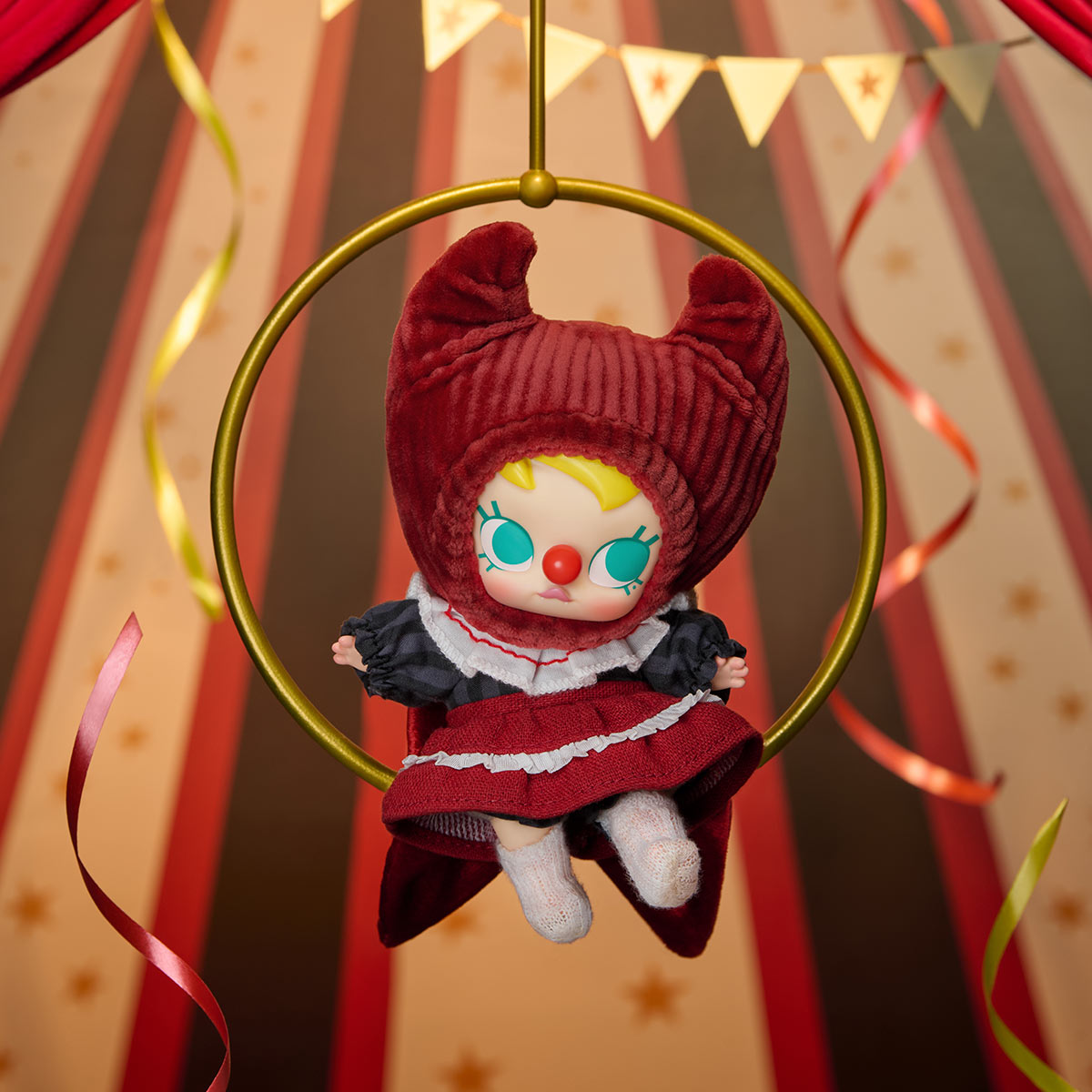 THE MOSNTERS WHY SO SERIOUS Series-Vinyl Plush Pendant Blind Box